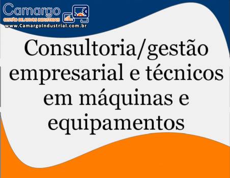 Tcnico / Consultoria em mquinas de embalagens, dosadoras e recravadeiras